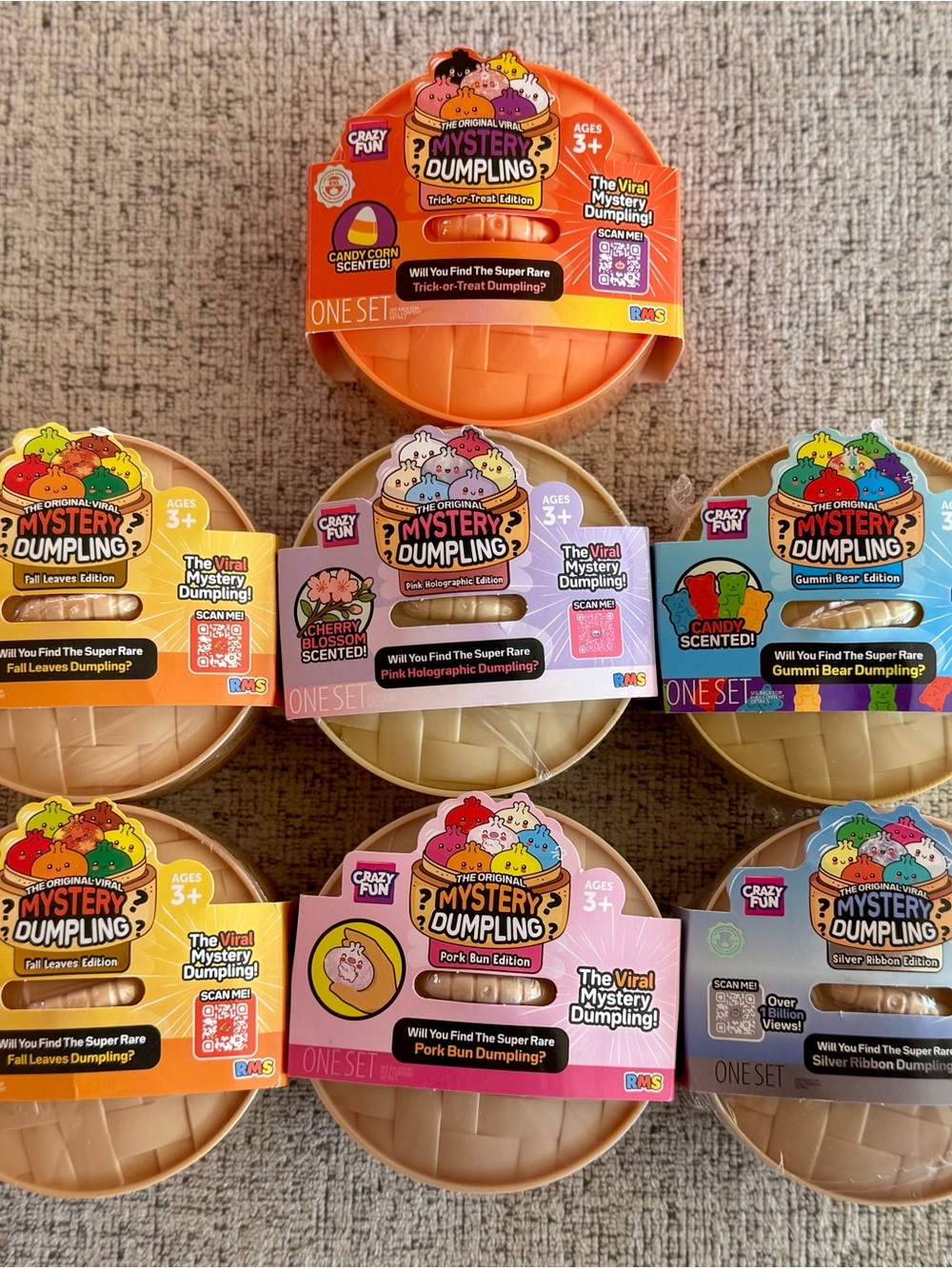 RMS Crazy Fun Mystery Dumplings - Set of 7